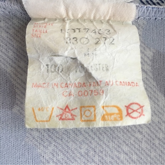 Vintage blue floral boxy buttoned womens short sleeve top blouse button 44 large - Picture 10 of 10